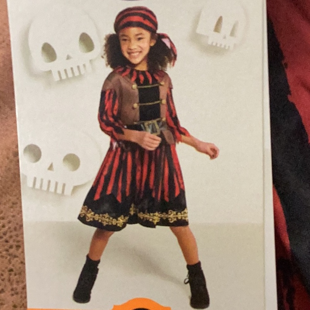 HYDE AND EEK - Pirate Halloween Costume - size L (12-14) - new